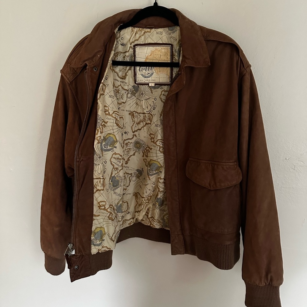 Vintage Men’s Leather Jacket